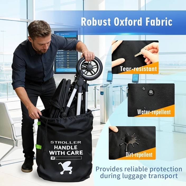 Transportväska till barnvagn Yeria Gate Check Stroller Transport Bag