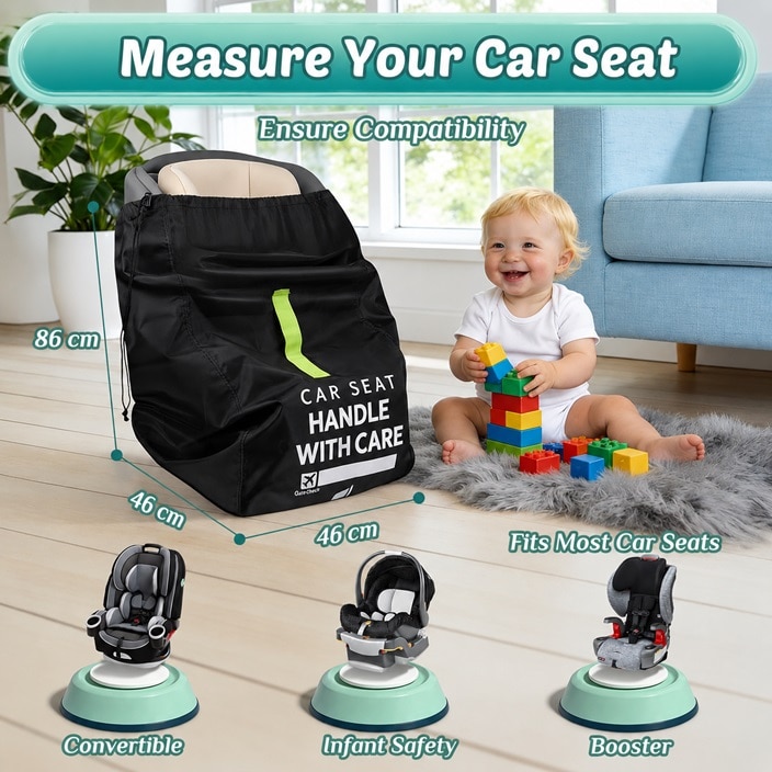Transportväska till bilbarnstol - Guiseapue Car Seat Bag