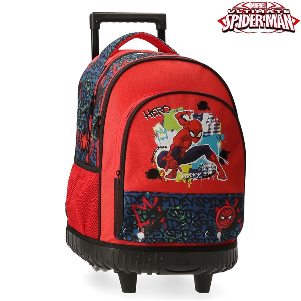 Resväska för barn - Spiderman Urban Rolling Backpack Resväska för barn - Spiderman Urban Rolling Backpack