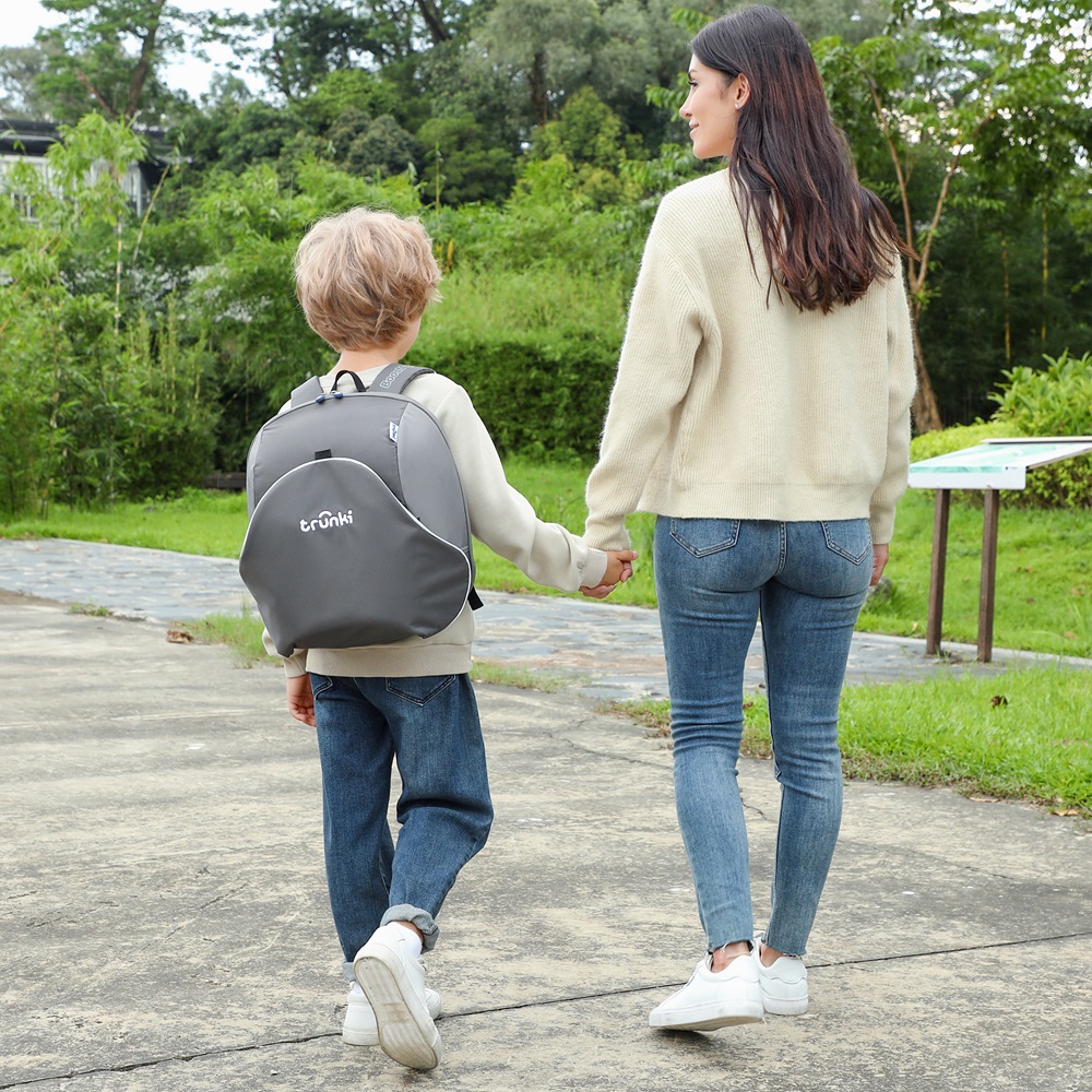 Bälteskudde - Trunki BoostApak Grey Bälteskudde - Trunki BoostApak Grey