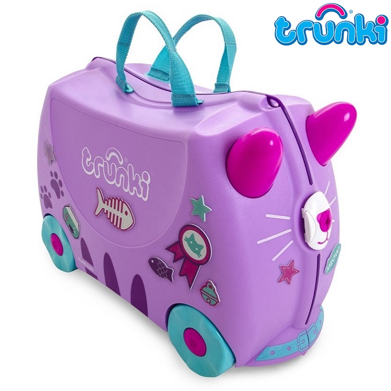 Resväska barn Trunki Cassie Cat