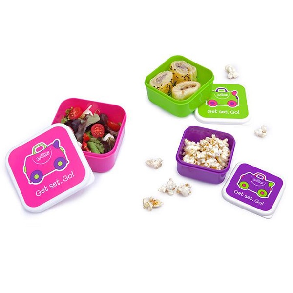 Snacksburkar Trunki Snack Pots Trixie Set med 3 burkar