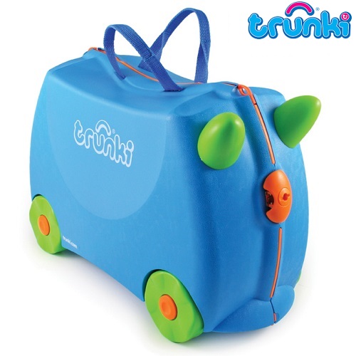 Resväska barn Trunki Terrance Blue