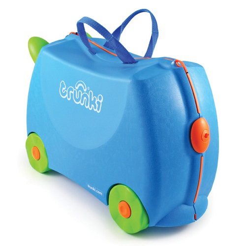 Resväska barn Trunki Terrance Blå