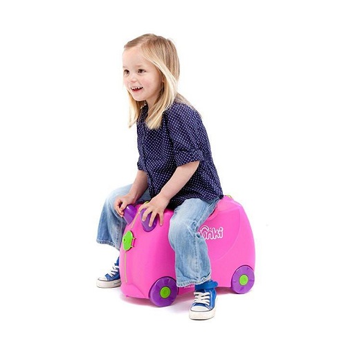 Resväska barn Trunki Trixie Rosa