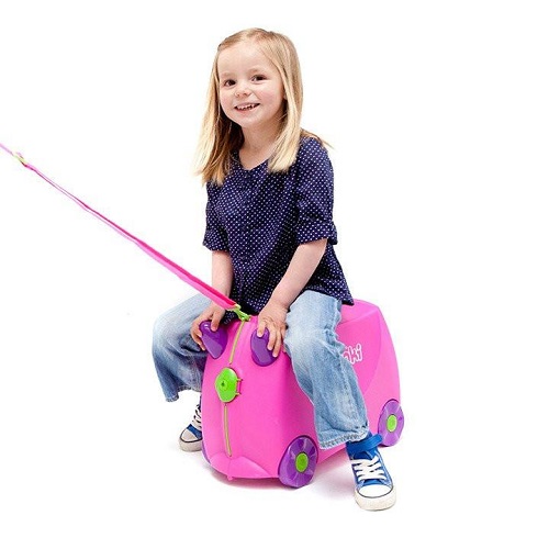 Resväska barn Trunki Trixie Rosa