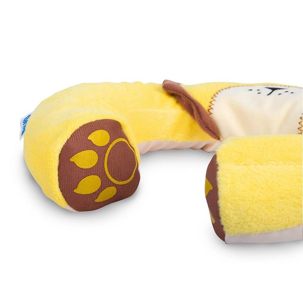 Nackkudde barn Trunki Yondi Leroy Lion gul