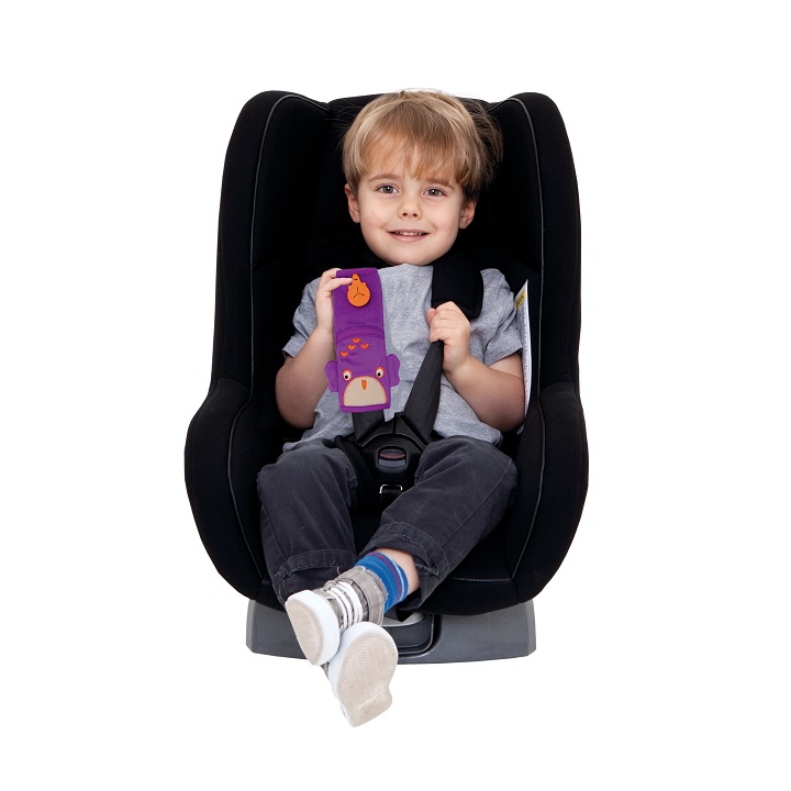 Bältesskydd Trunki Seat Belt Pad Owl Ollie Lila