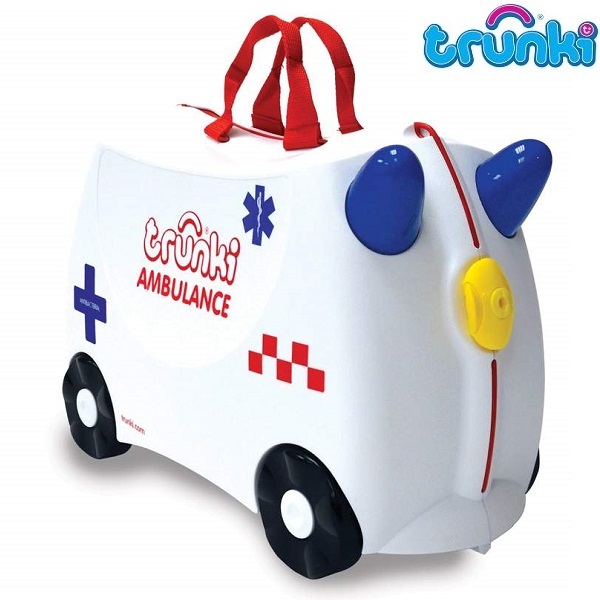 Resväska för barn Trunki Abbie Ambulance