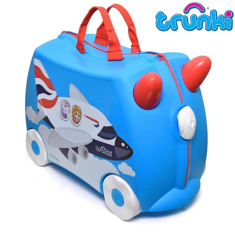 Resväska för barn Trunki Amelia Aircraft