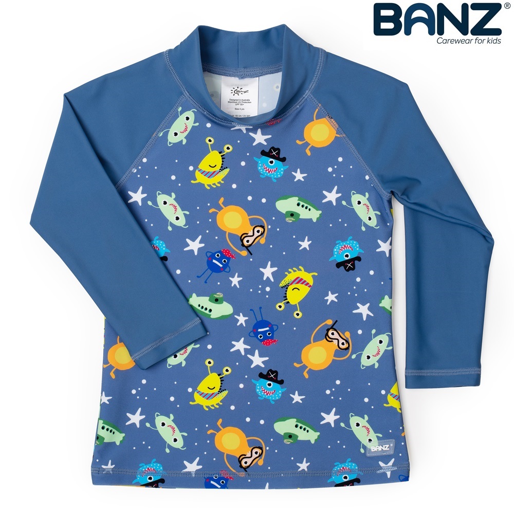 UV-tröja för barn - Banz Little Monsters