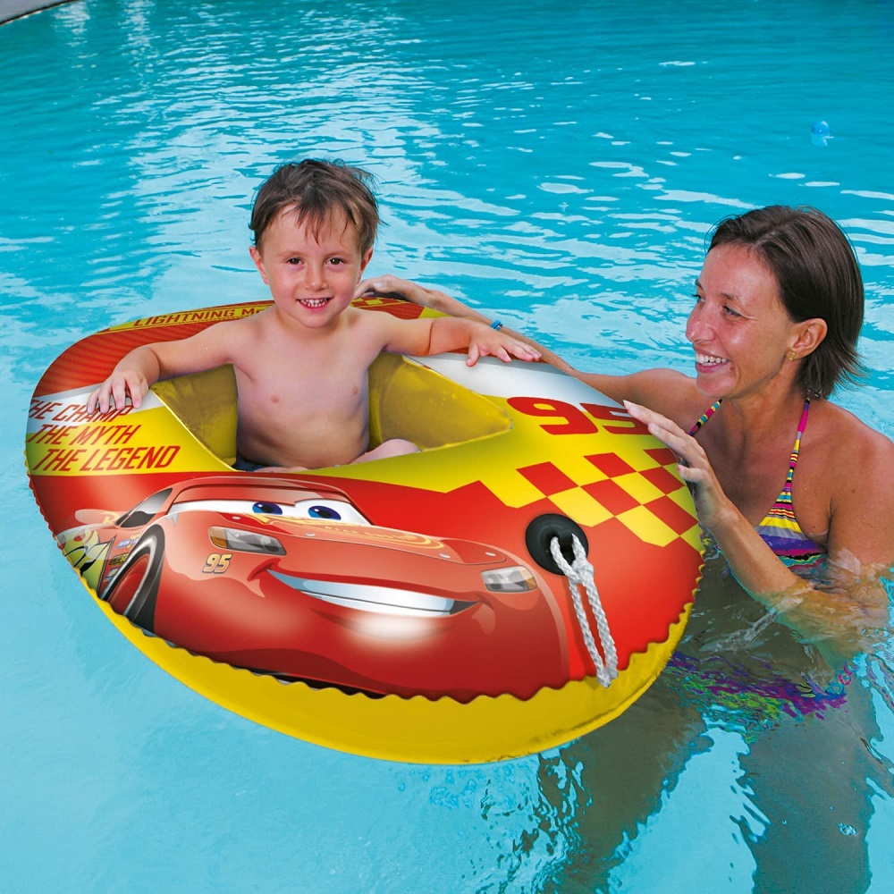 Uppblåsbar badbåt för barn Mondo Bilar
