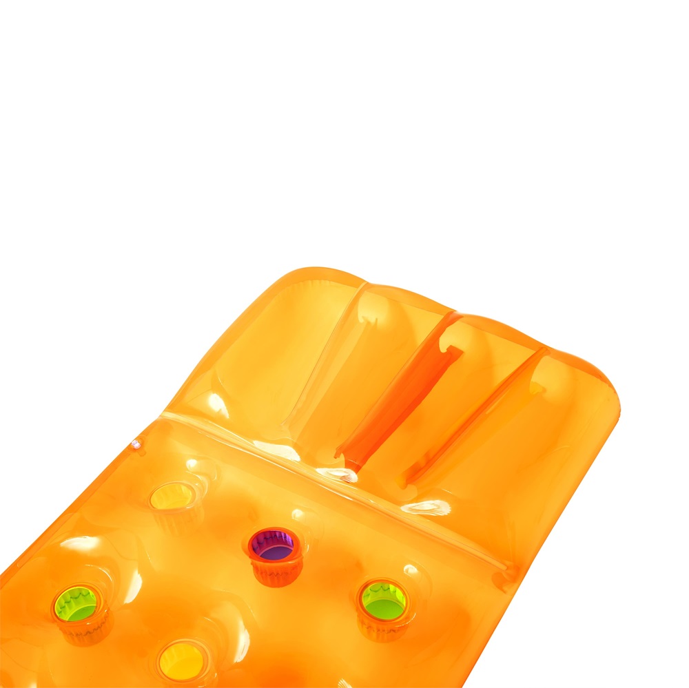 Uppblåsbar badmadrass Bestway Orange