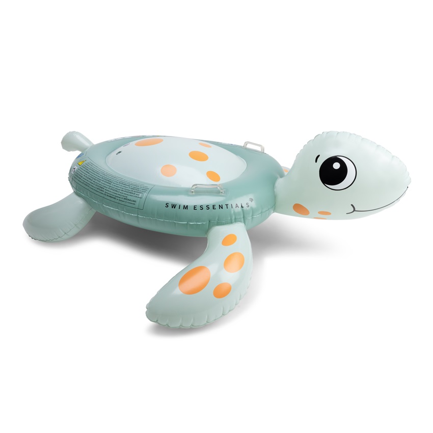 Uppblåsbar badmadrass XXL Swim Essentials Turtle