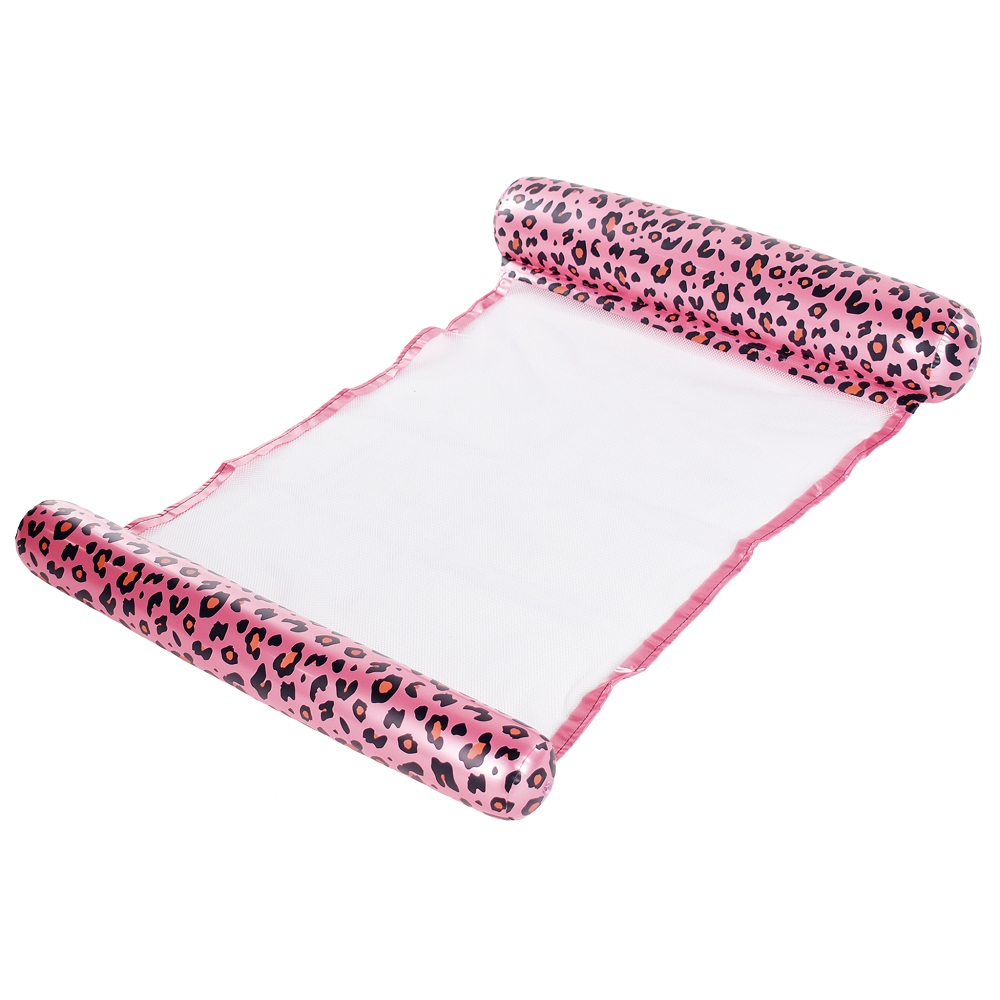 Uppblåsbar hängmatta till pool Swim Essentials Pink Leopard