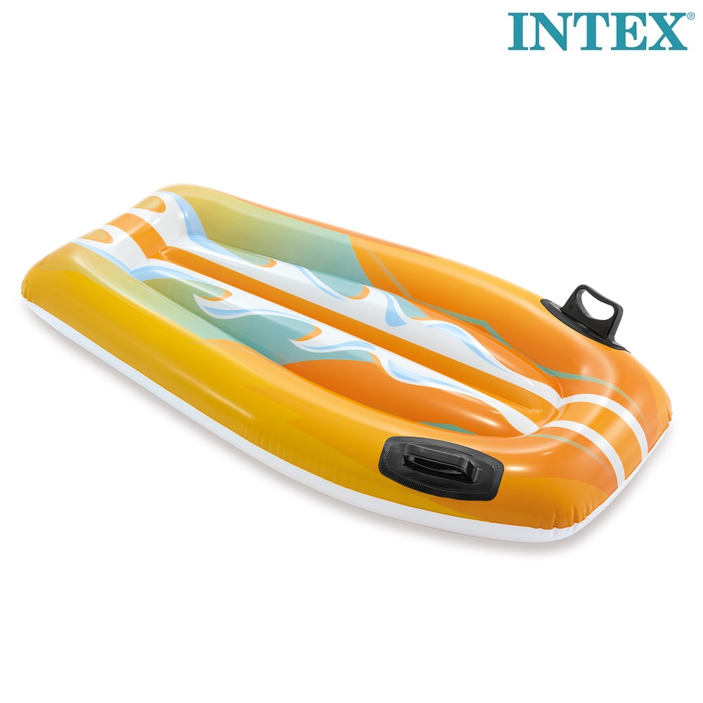 Badmadrass till barn Intex Surfboard orange