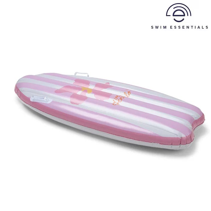 Uppblåsbar badmadrass Swim Essentials Surfboard Flower