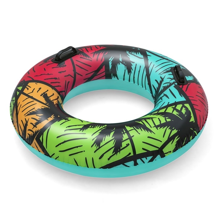 Uppblåsbar badring Bestway Castaway Palm Trees