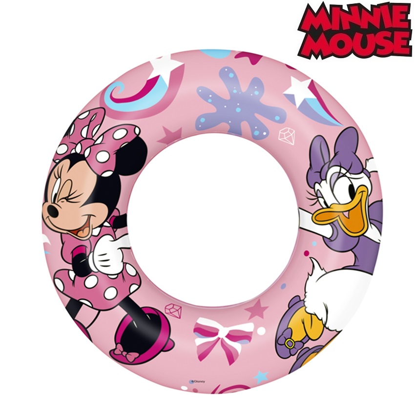 Uppblåsbar badring Bestway Minnie Mouse Pink
