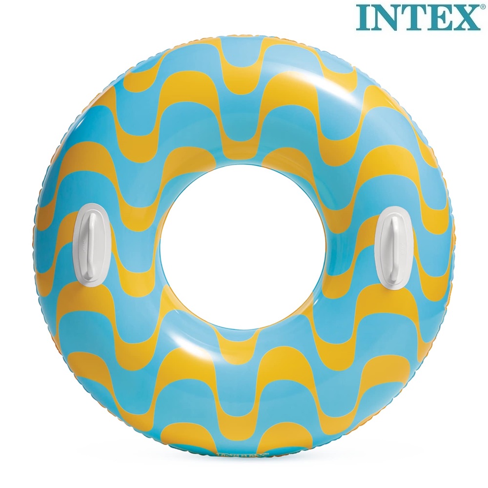 Badring för barn Intex Wavy Dreams Blue
