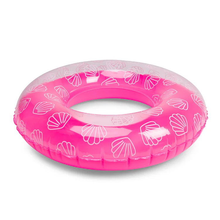 Uppblåsbar badring XL Swim Essentials Pink Sea Shells