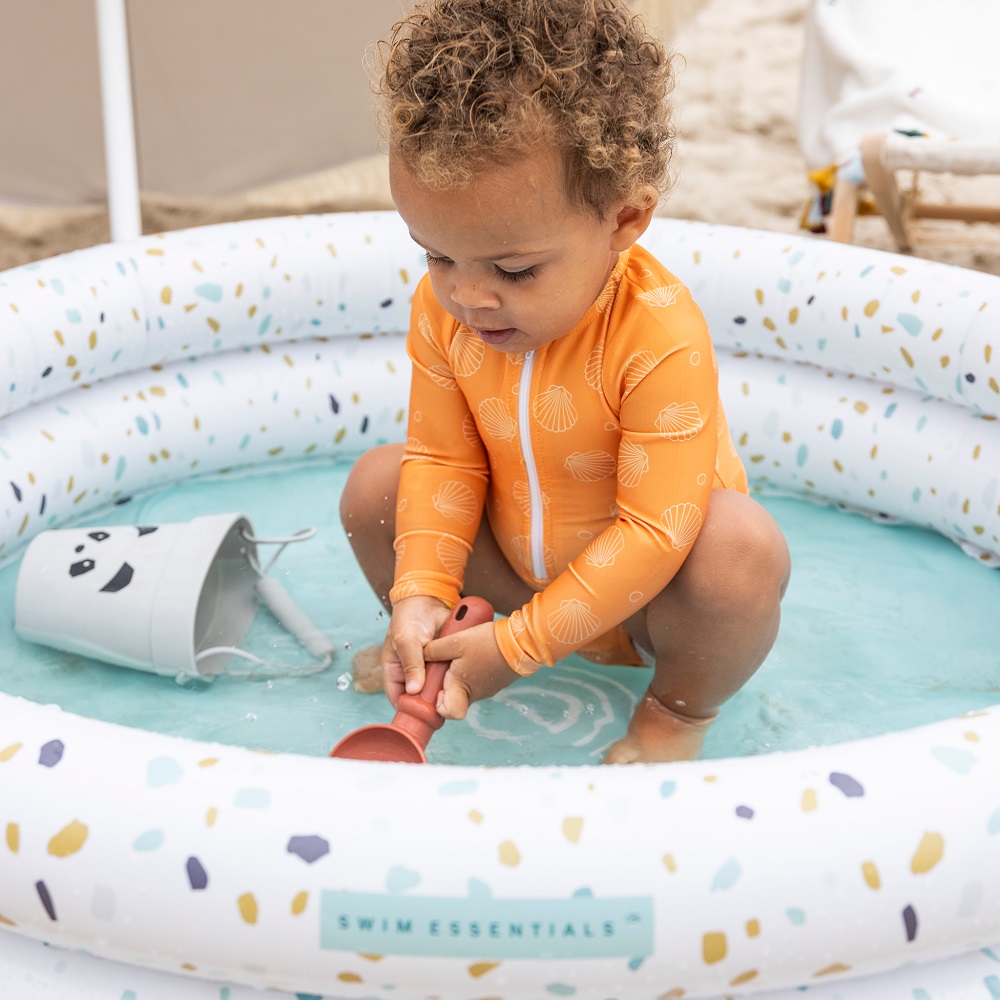 Uppblåsbar barnbassäng Swim Essentials Terrazzo