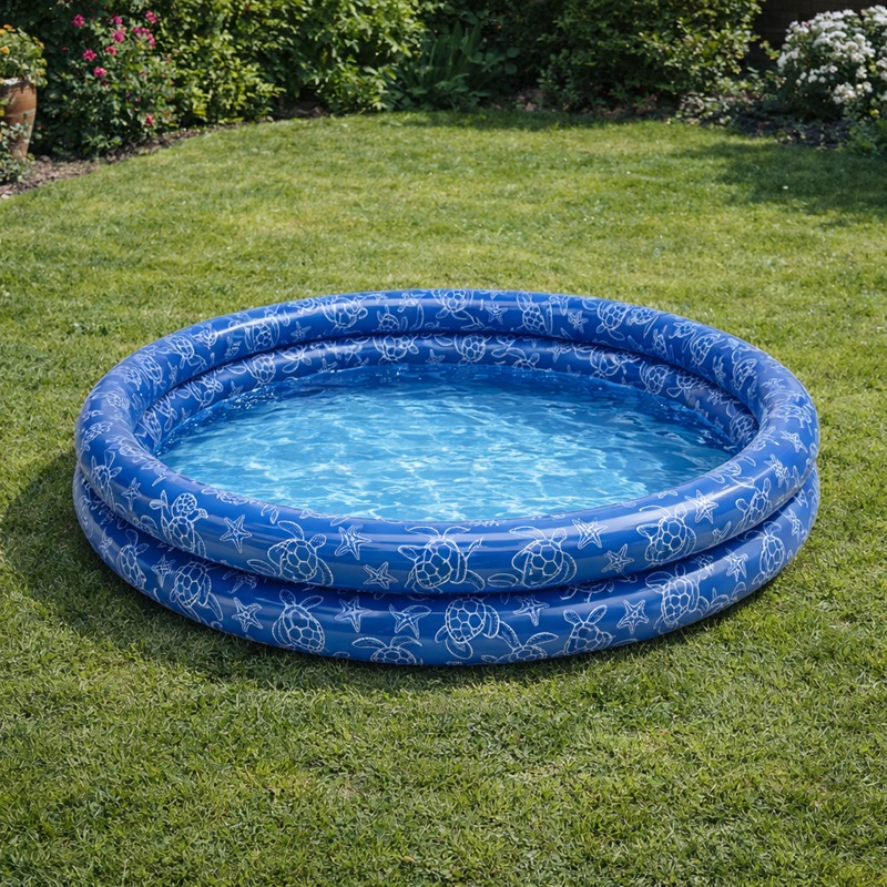 Uppblåsbar barnpool - Swim Essentials Turtles Uppblåsbar barnpool - Swim Essentials Turtles