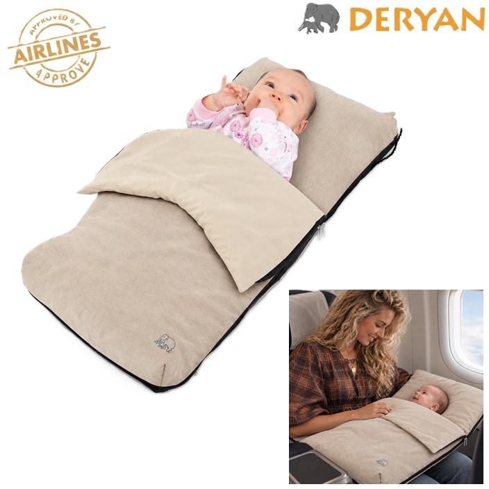 Madrass för baby till flyg - Deryan Airtraveller Cream
