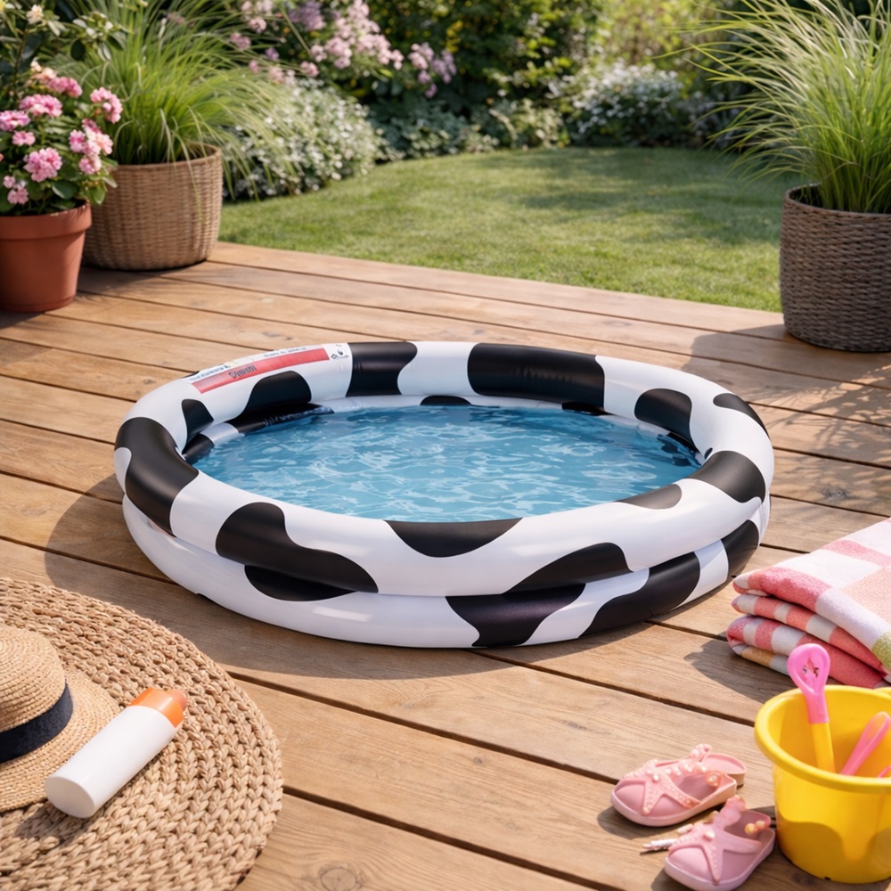 Mini barnpool - Swim Essentials Cow