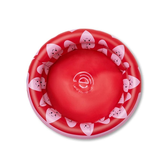 Uppblåsbar mini barnpool Swim Essentials Red Hearts