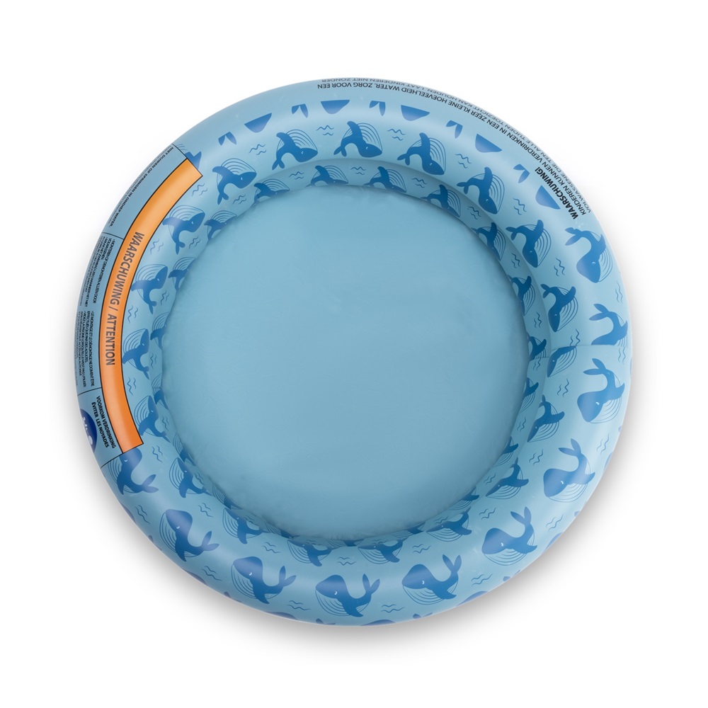 Uppblåsbar barnpool Swim Essentials Blue Whales