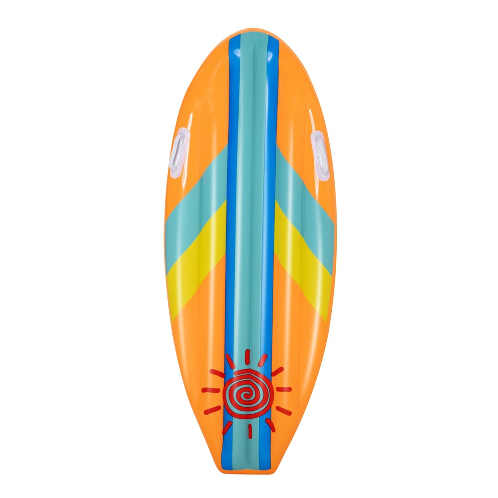 Badmadrass och surfbräda - Bestway Surf Rider Orange