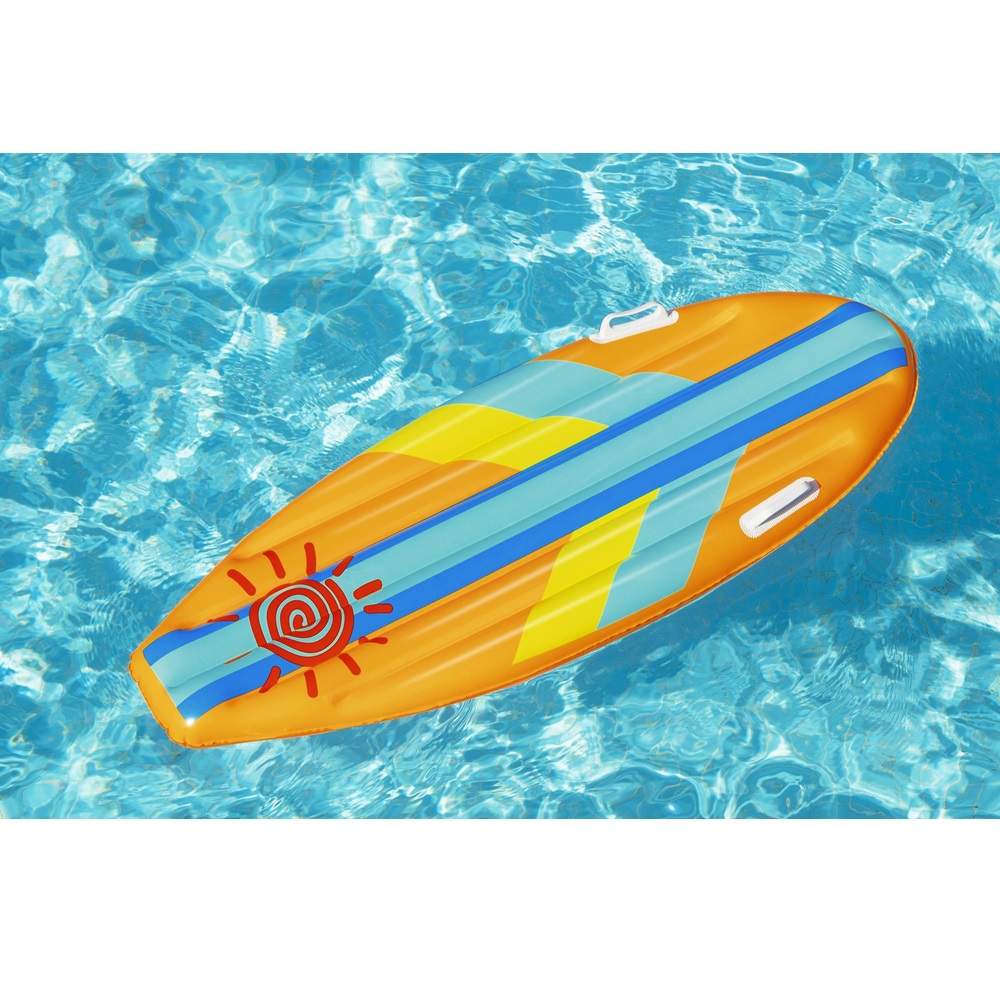 Badmadrass och surfbräda - Bestway Surf Rider Orange