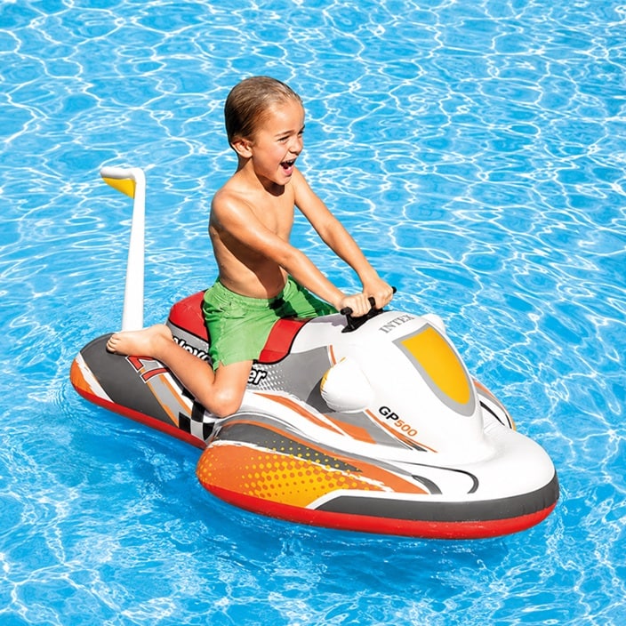 Uppblåsbar vattenskoter - Intex Wave Rider Red