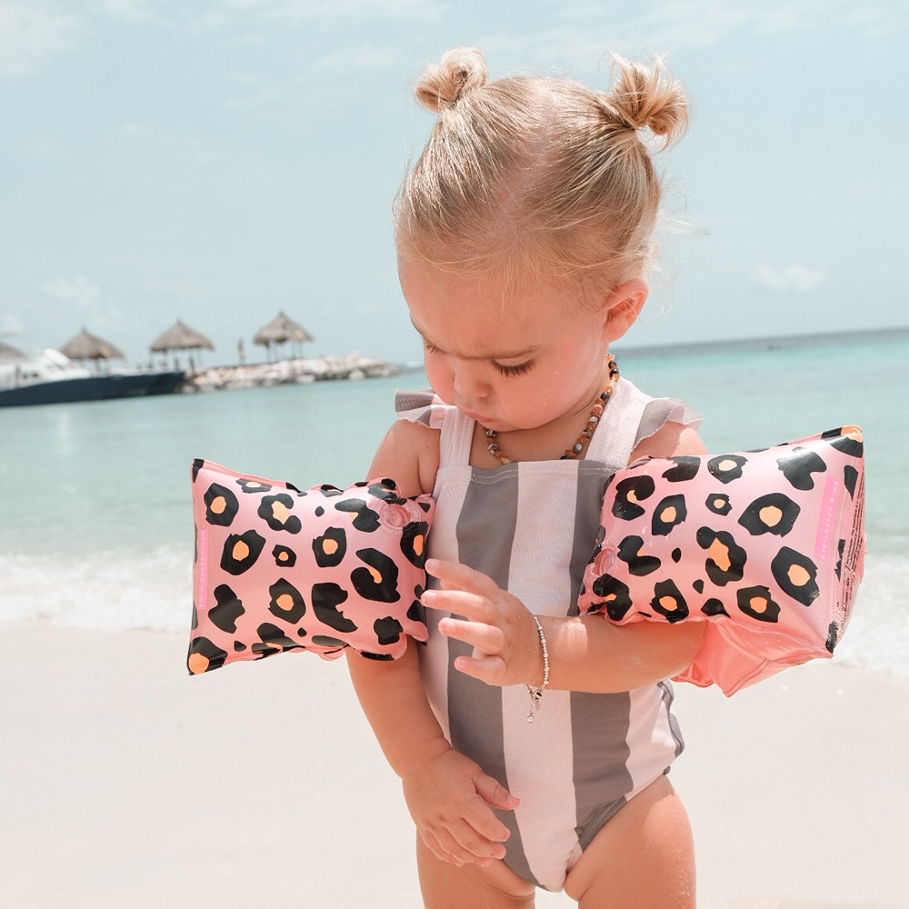Uppblåsbara armpuffar till baby Swim Essentials Pink Panther