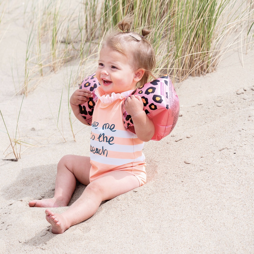 Uppblåsbara armpuffar till baby Swim Essentials Pink Panther