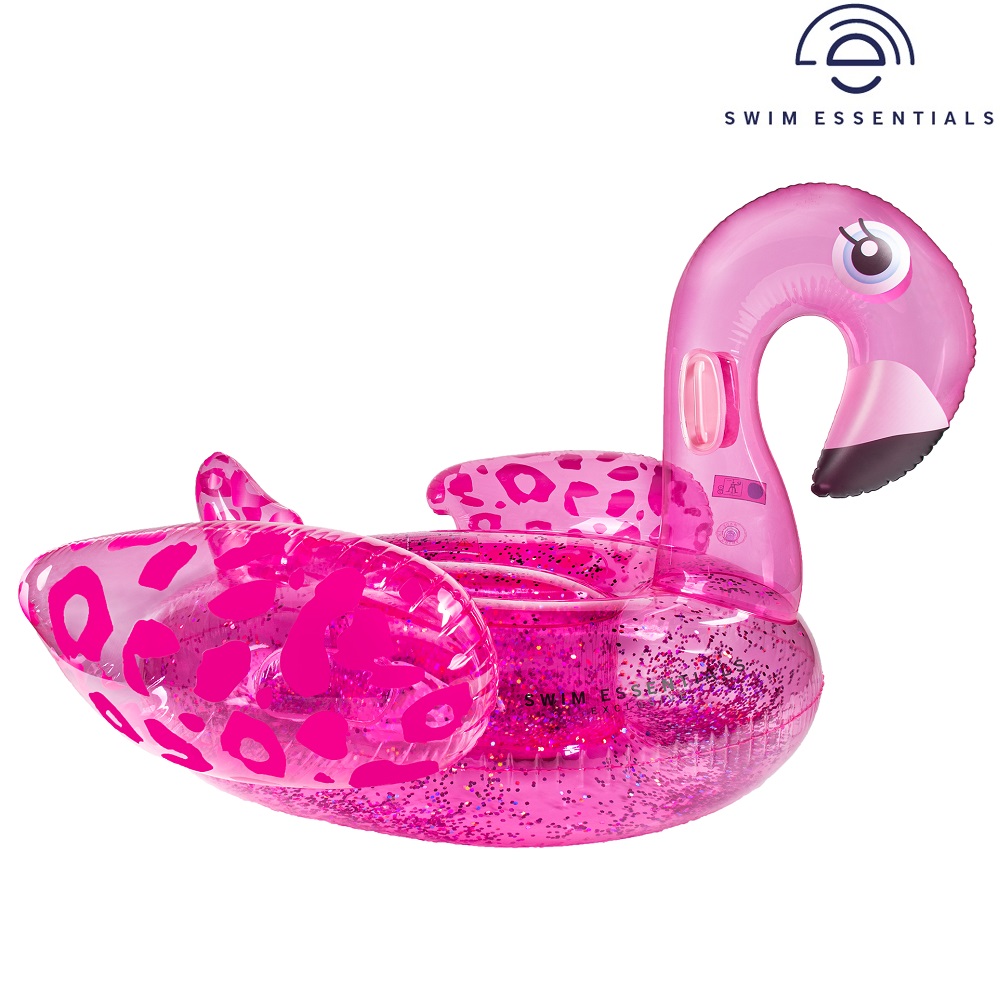 Uppblåsbart badjur XXL Swim Essentials Neon Flamingo
