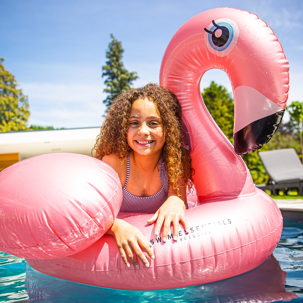 Uppblåsbart badjur XXL Swim Essentials Flamingo