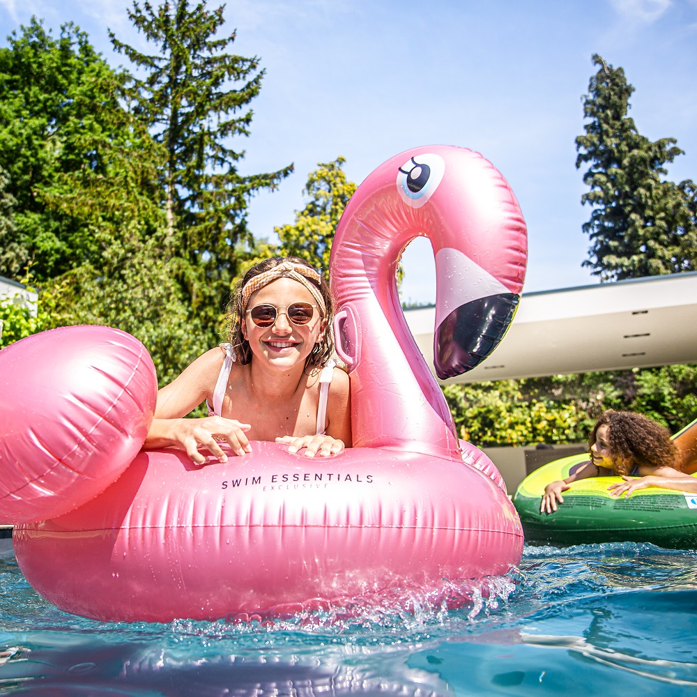 Uppblåsbart badjur XXL Swim Essentials Flamingo