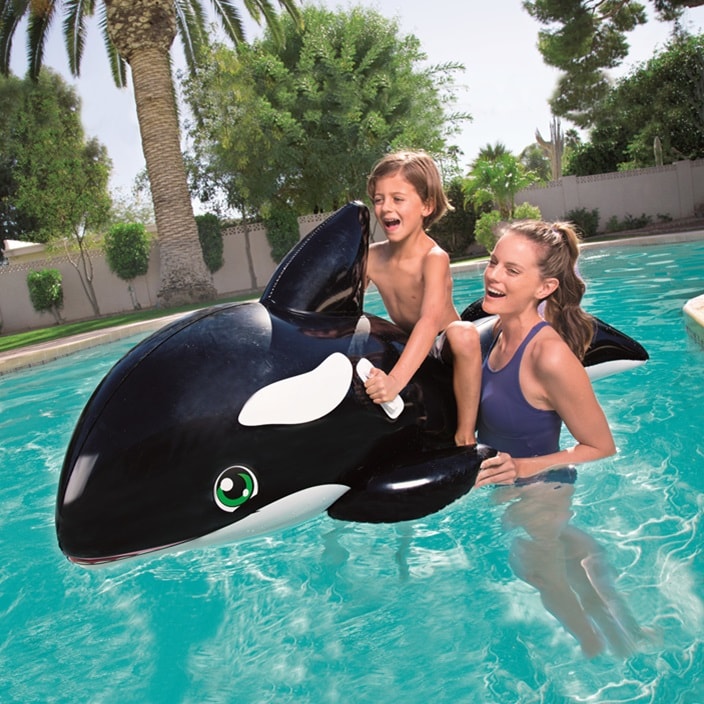 Uppblåsbart baddjur Bestway Killer Whale XXL