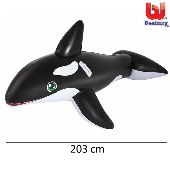 Uppblåsbart baddjur Bestway Killer Whale XXL