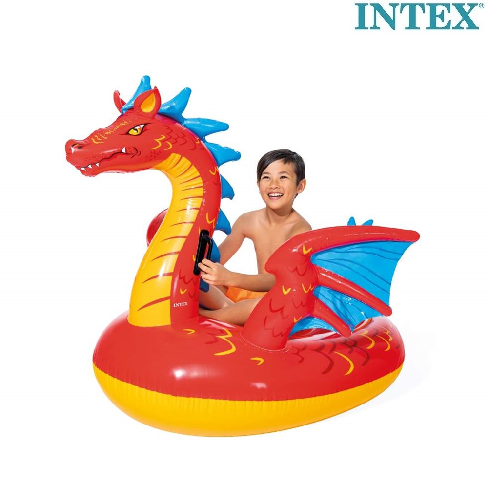 Intex uppblåsbar drake - Red Dragon XXL