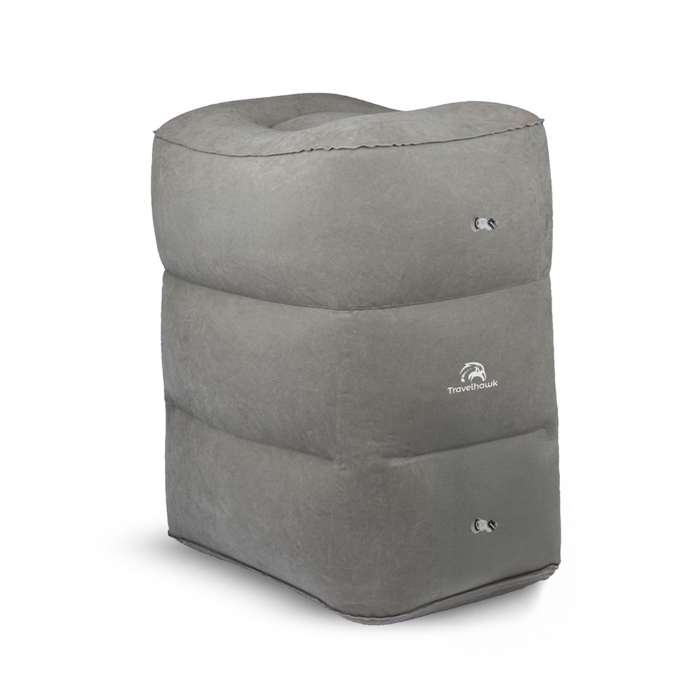 Uppblåsbart fotstöd - Travelhawk Flygstolsdyna