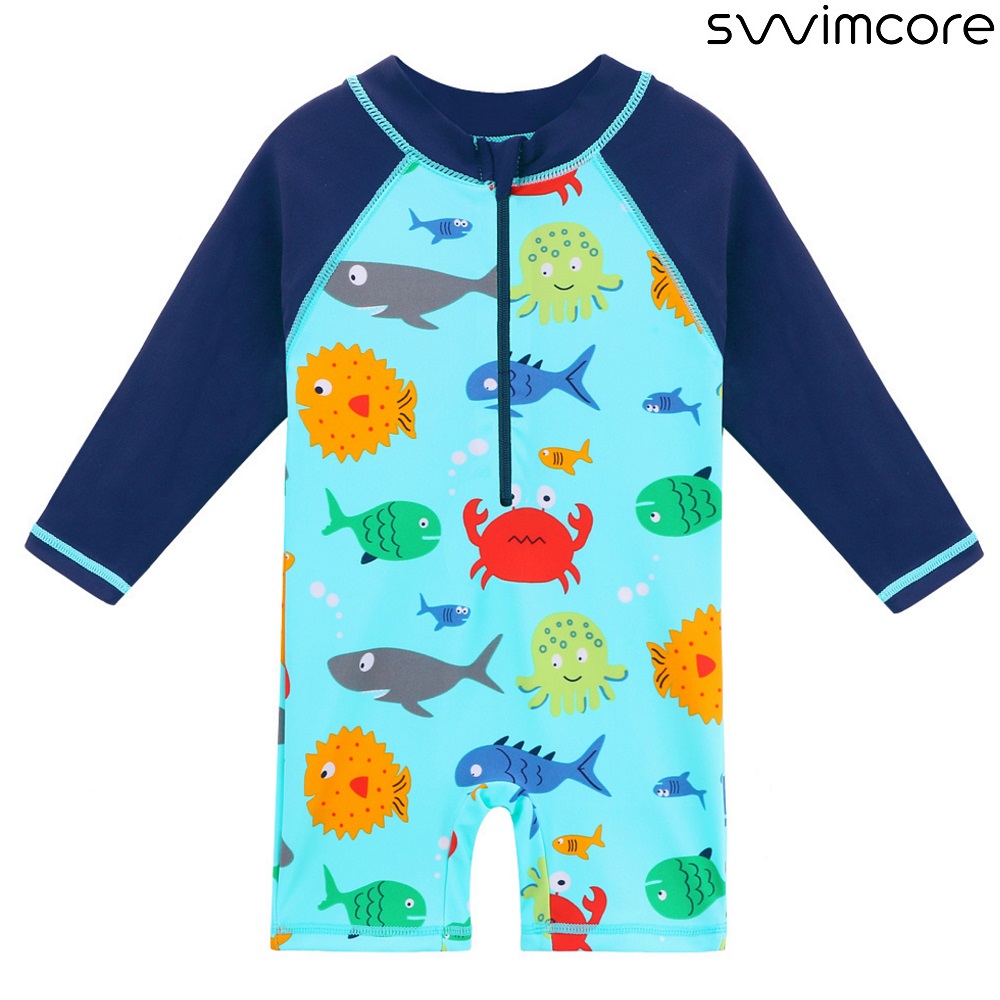 UV-dräkt för barn Swimcore Blue Sealife