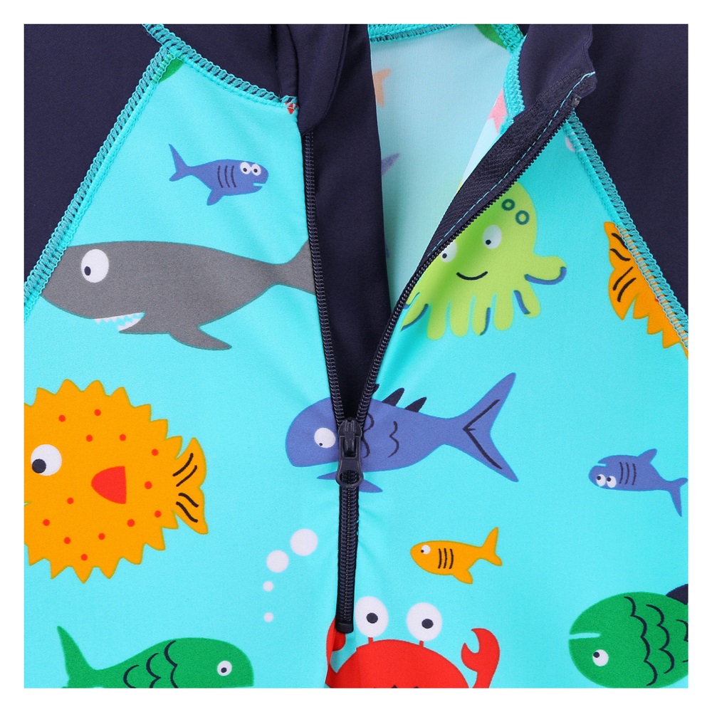 UV-dräkt för barn Swimcore Blue Sealife
