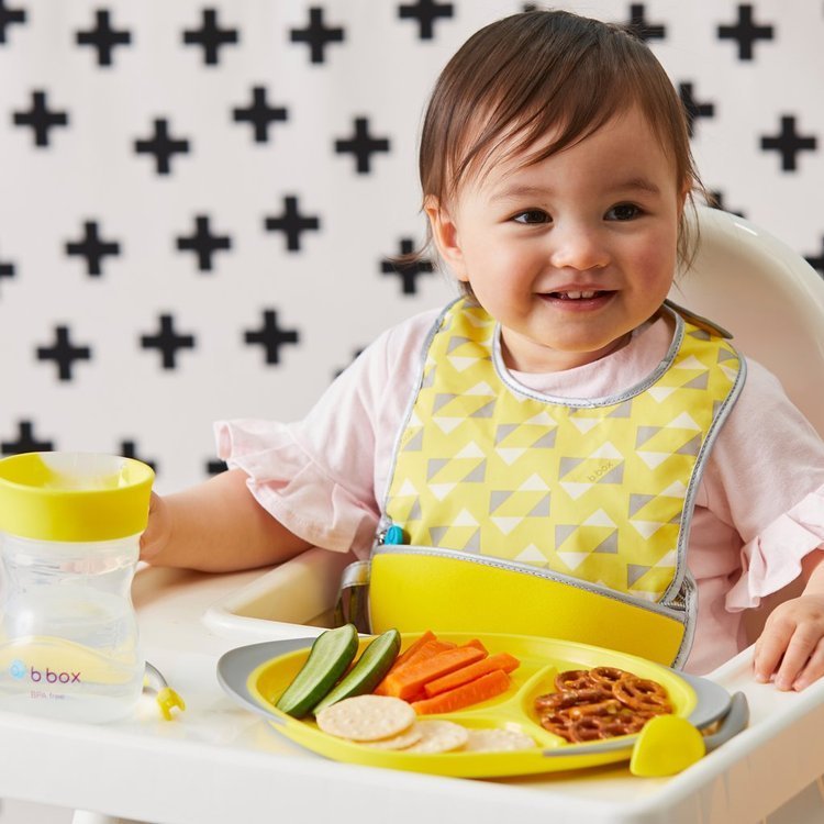 Vattenflaska för barn B.box Value Pack Lemon