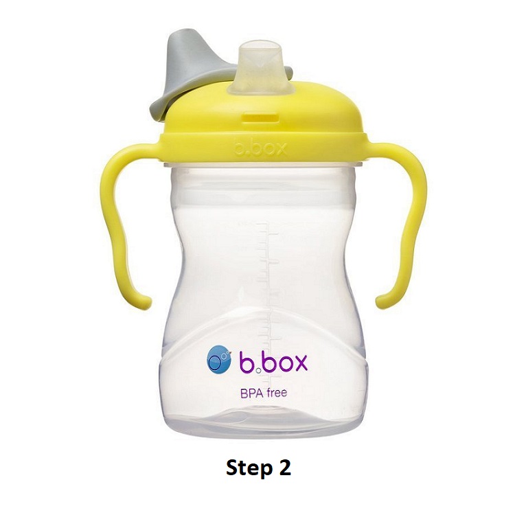 Vattenflaska för barn B.box Value Pack Lemon