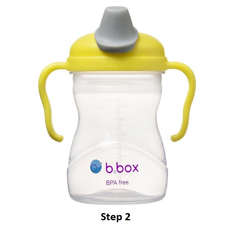 Vattenflaska för barn B.box Value Pack Lemon
