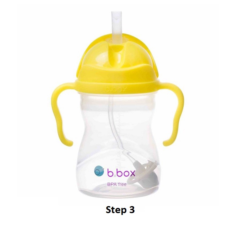 Vattenflaska för barn B.box Value Pack Lemon