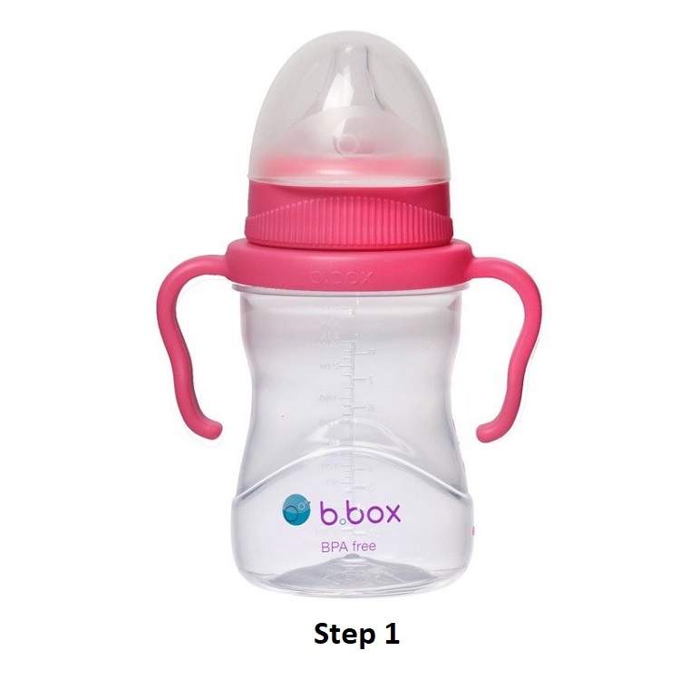 Vattenflaska för barn B.box Value Pack Raspberry